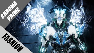 Warframe Fashion Frame Chroma Prime Roaring Winter