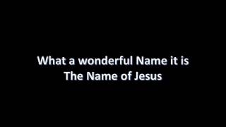 Video thumbnail of "What a Beautiful Name by Hillsong Karaoke"