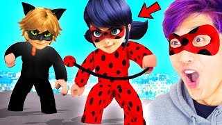 We Help LADYBUG & CAT NOIR In ROBLOX Miraculous RP! (Miraculous Ladybug ROLEPLAY!) screenshot 5