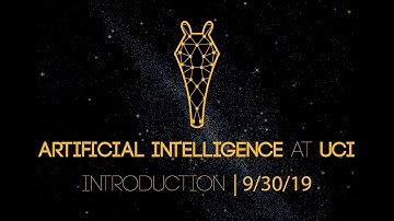 Introduction - Artificial Intelligence at UCI
