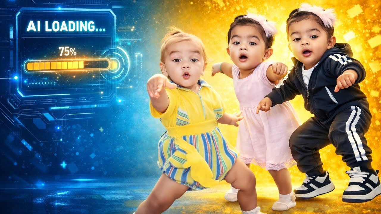 AI se Baby Dancing Trending Video kaise banaye? 👶🕺 Kling AI Step-by-Step Tutorial! 🚀🔥