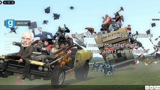 I replicated the start menu using pictures from my gmod application and this feels gmod