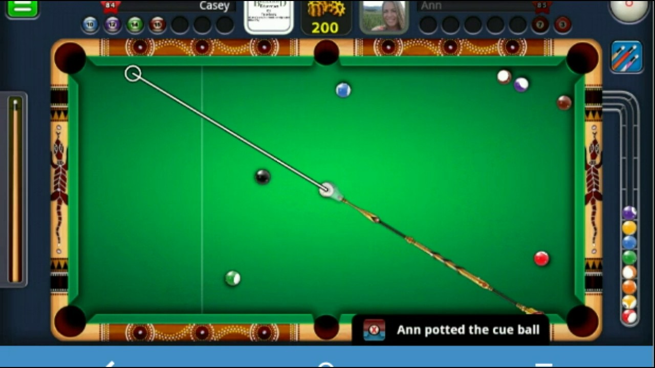 Cupid's Cue 8 ball pool