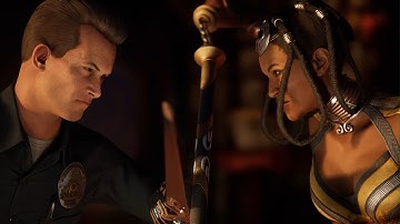 Mortal Kombat 1 - T-1000 vs Tanya | All Intro/Interaction Dialogues