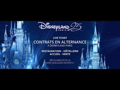 [REPLAY] Contrats en alternance à Disneyland Paris (Métiers opérationnels) - [REPLAY] Contrats en alternance à Disneyland Paris (Métiers opérationnels)