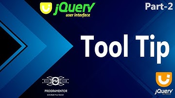 02 | Tool-Tip Widget In jQuery UI | jQuery User Interface | jQuery Tutorial | Tooltip (Hindi/Urdu)