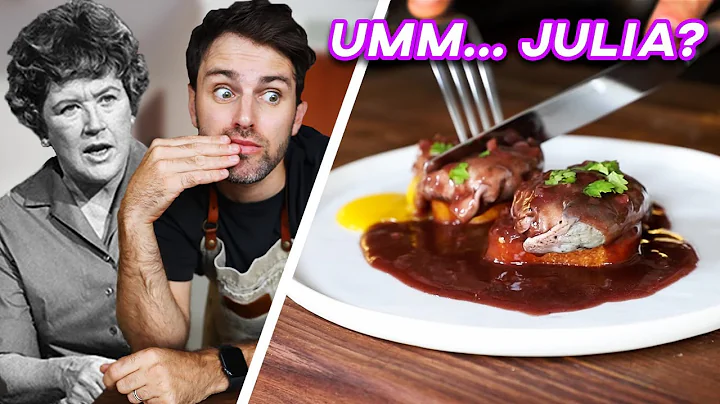 Julia Child's Eggs Poached in... Red Wine (?!) | J...