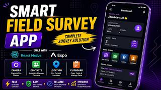 Smart Field Survey App | React Native Expo Router Project