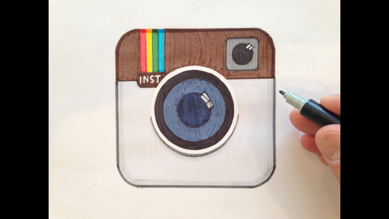 How to Draw the Instagram  Logo YouTube