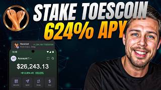 Toescoin Staking – Step Into 624% APY on Jupiter