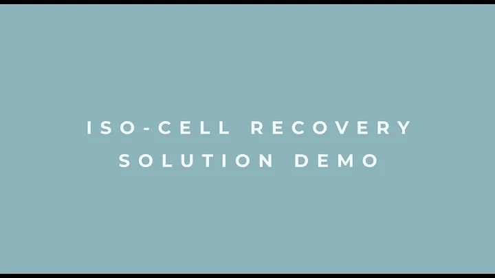 Iso-Cell Recovery Solution Demo