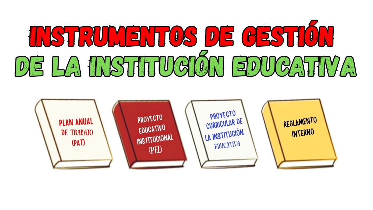 📓Cómo Dominar los Instrumentos de Gestión Educativa:👉 PEI, PAT, PCI y RIN