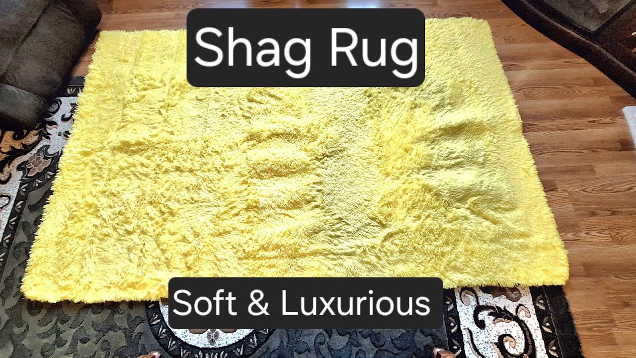 ОБЗОР - Пушистый ковер, невероятно мягкий и пушистый.