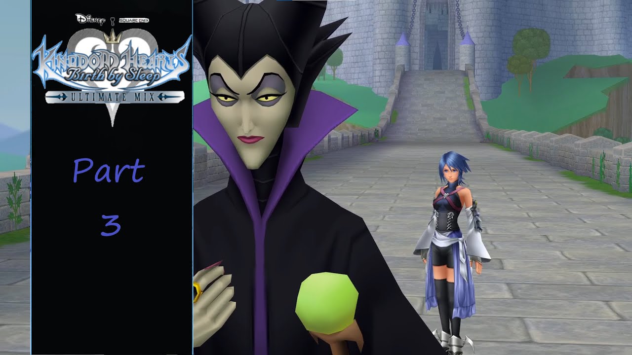 Kingdom Hearts Birth by Sleep Ultimate Mix Mod Aqua - Part 3 - Evil Witch