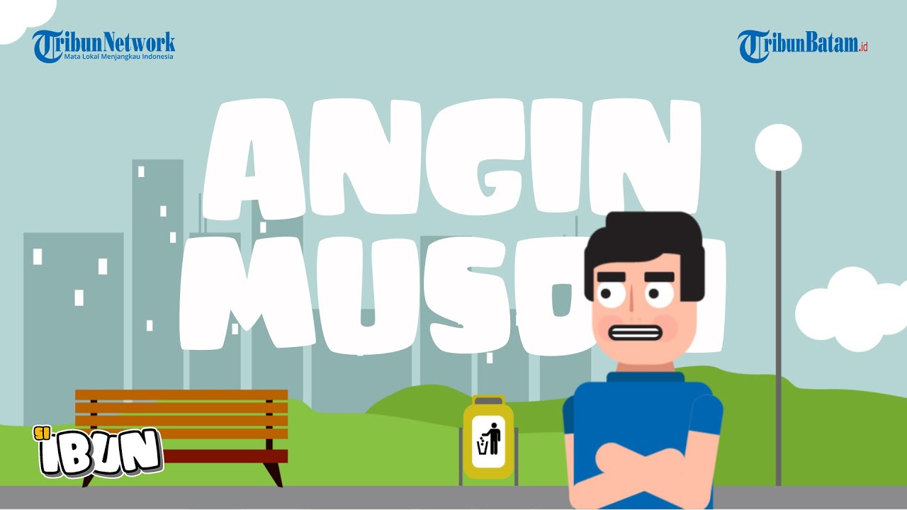 Kartun Animasi Berita Si Ibun, Angin Muson penyebab Musim 