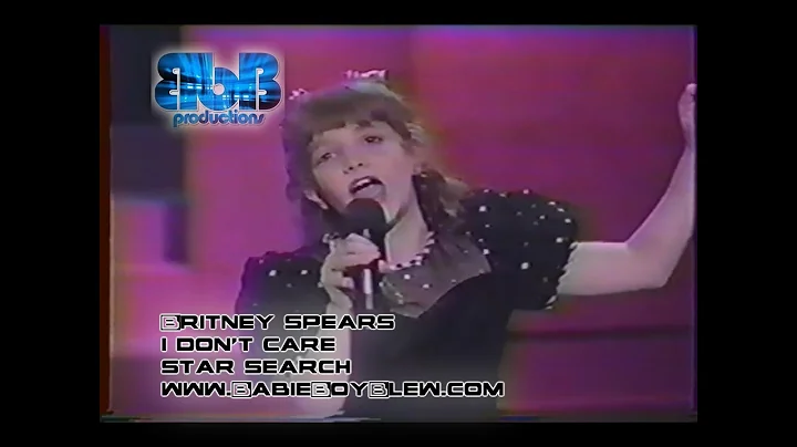 Britney Spears Star Search I Don't Care BabieBoyBlew