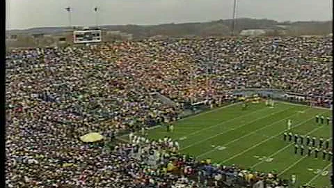 #1 Florida State Vs. #2 Notre Dame 1993 Opening