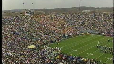#1 Florida State Vs. #2 Notre Dame 1993 Opening