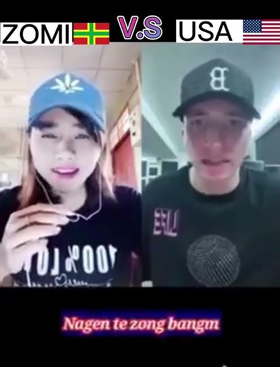 ZOMI VS USA Rap battle | kua Siam nasa zaw uh lawmte comment down below