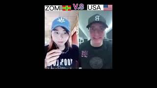 ZOMI VS USA Rap battle | kua Siam nasa zaw uh lawmte comment down below