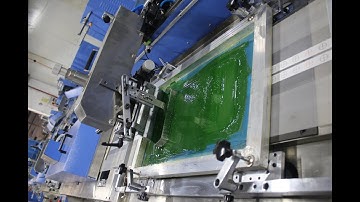 5 Colors fully auto roll to roll Satin labels automatic screen printing machine SPE-3000S-5C