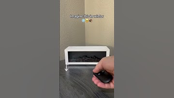 My mini fireplace 🥰 #diffuser #humidifier #relax #fyp #fireplace