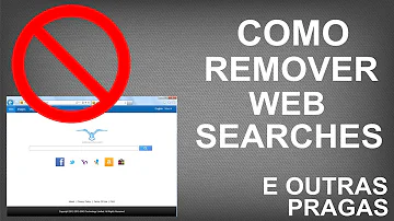 Como tirar o Search the Web?