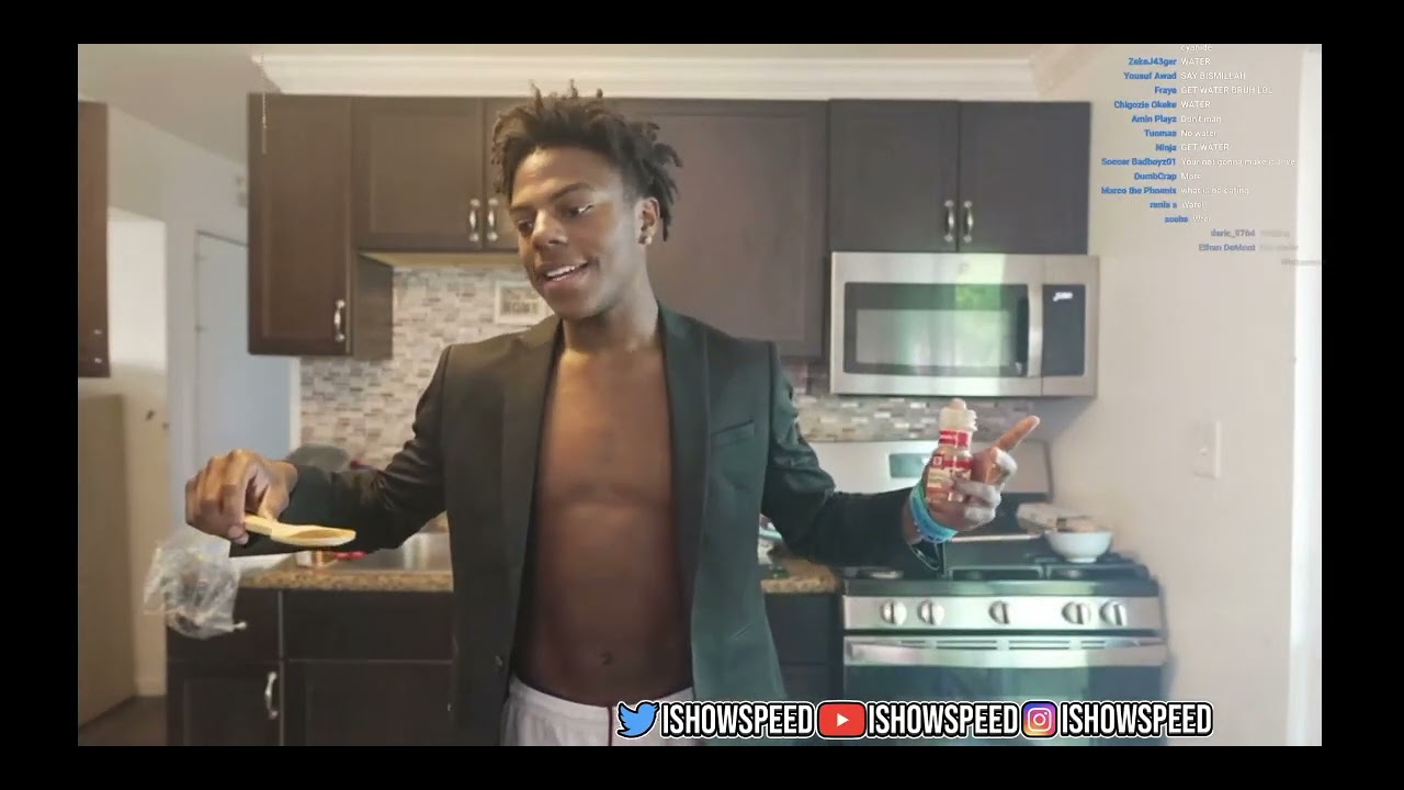 IShowSpeed Attemps The Cinnamon Challenge And Almost Dies (Full Video