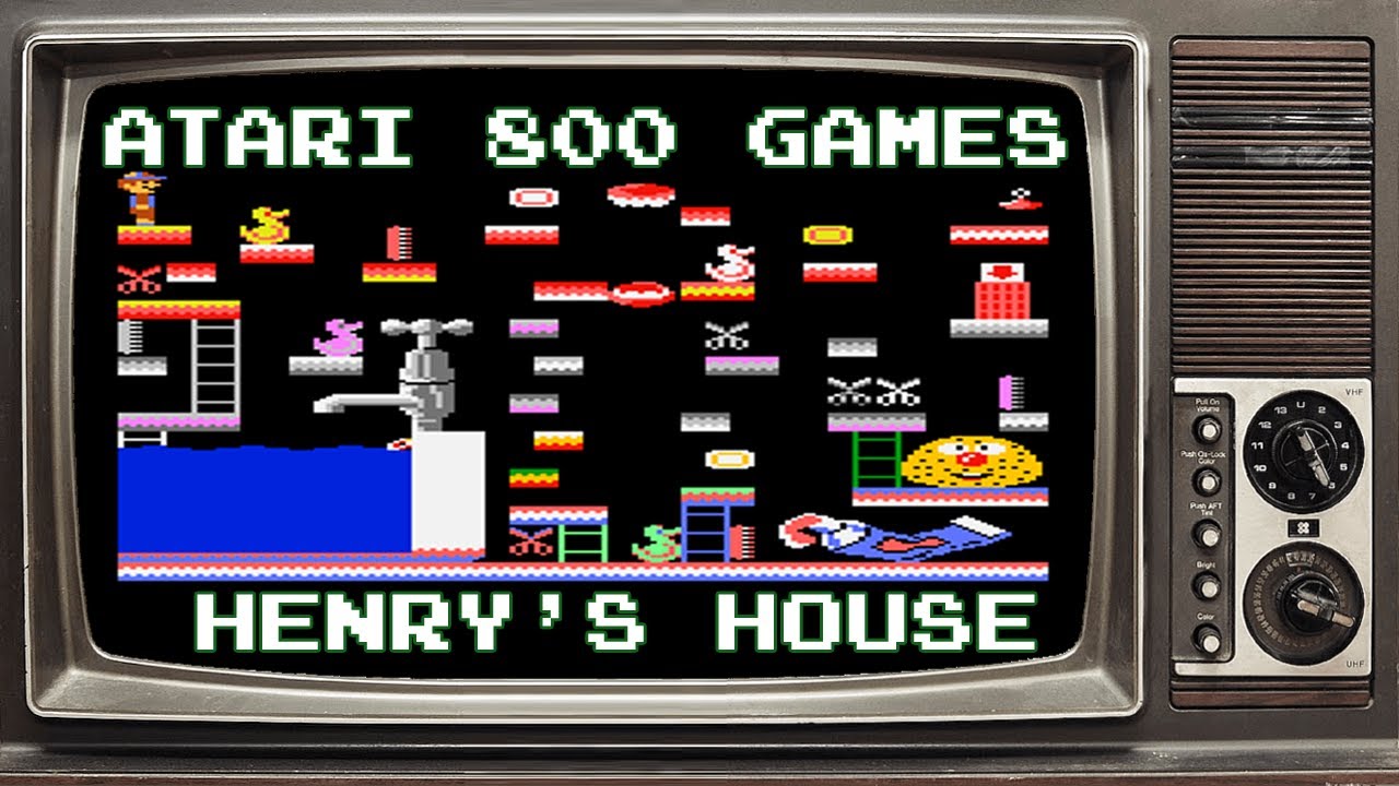 Henry's House - Atari 800 XL