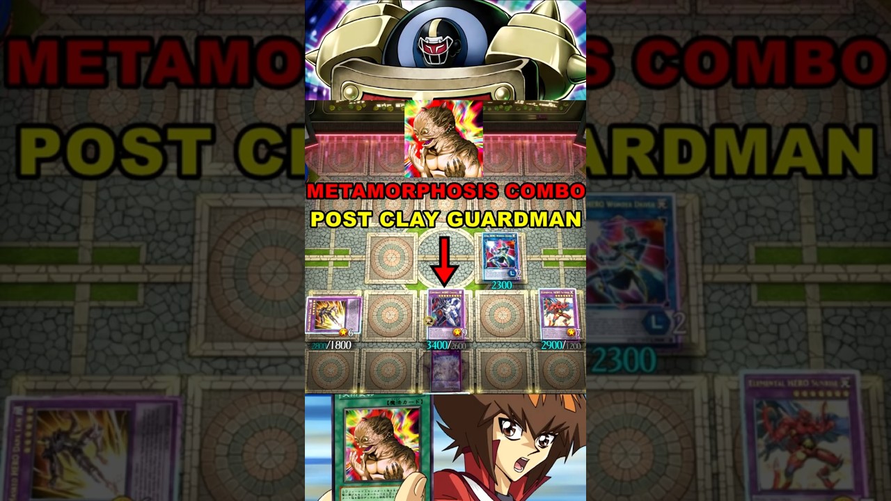 METAMORPHOSIS EXTENDER COMBO!!! 🔥🔥🔥#shorts #yugioh #masterduel #herodeck #yugiohcombo