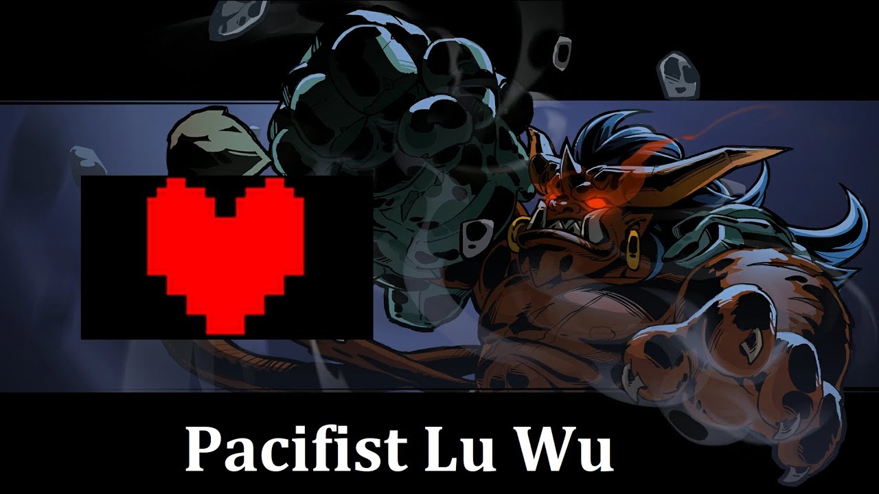 Pacifist Lu Wu Gunfire Reborn. No Weapons, No Abilities, No Scrolls