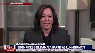 BREAKING: Joe Biden Picks Kamala Harris As Vice President Running Mate