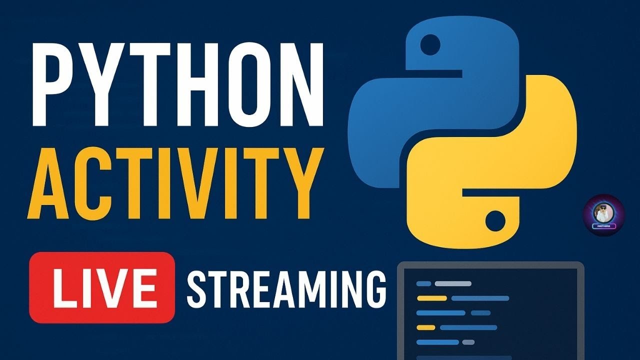 Python Activity Class – Live Coding & Fun Learning for Beginners ...