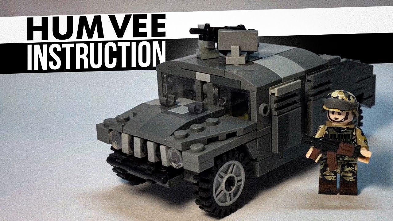 Інструкція на лего Humvee. Lego instruction Humvee - YouTube