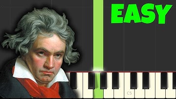 HOW TO PLAY Für Elise for Beginners [Easy Piano Tutorial] (Synthesia)