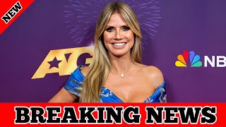 Today's Sad😭News !! American Got Talent Heidi Klum Drops Heartbreaking😭News !! It Will Shock You.
