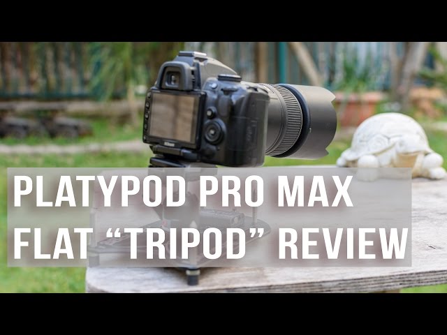 Platypod Pro Max Flat Tripod Review - YouTube