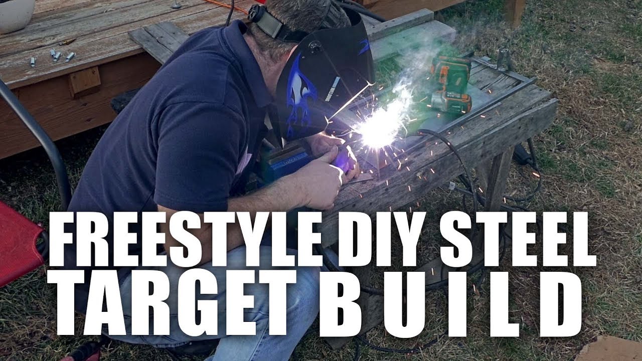 DIY Air Rifle Steel Target Build Lincoln Welder 110 YouTube diy-air-rifle-steel-target-build-lincoln-welder-110-youtube