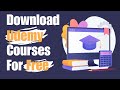 How to download udemy courses for free in 2024