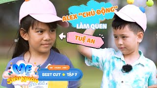 MẸ SIÊU NHÂN | Alex nhà mẹ Thảo Trang ngại ngùng chủ động làm quen Tuệ An nhà mẹ Phạm Quỳnh Anh