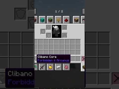 マインクラフトMOD「アーティザンレリック FORBIDDEN」と「アルカヌス」の入手方法