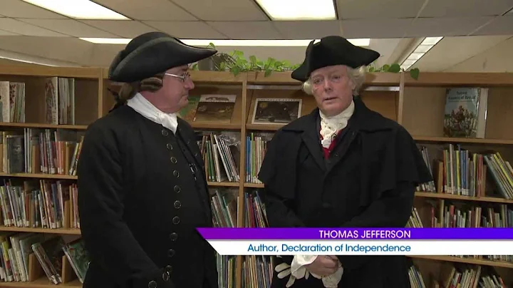 Thomas Jefferson and Patrick Henry at Terraset ES,...