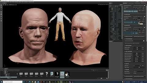 My iClone CC3 character animated in Onmiverse Audio2Face in real time!