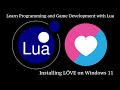 Install Love2D Windows