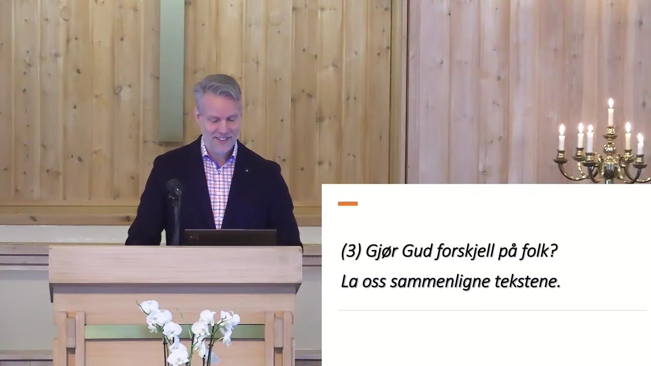 Tilgivelse - Gjør Gud forskjell på  folk? | Christopher Kjølner