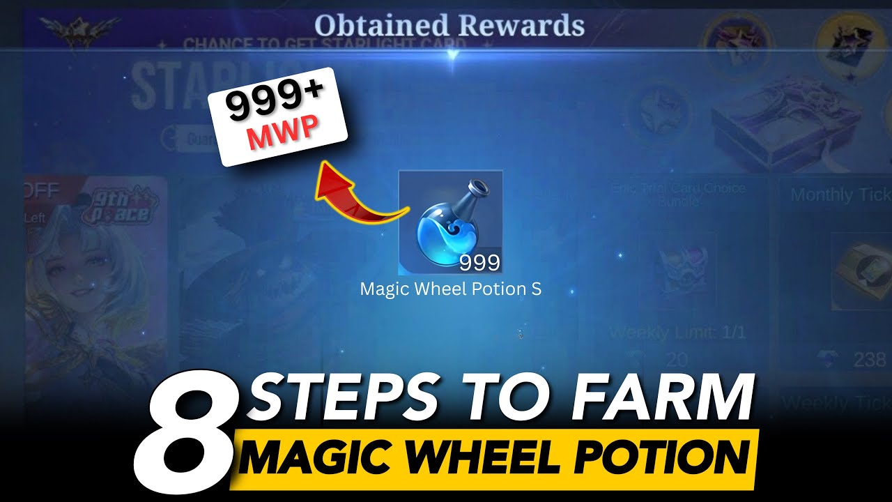 8 WAYS TO GET MAGIC WHEEL POTIONS FOR GETTING THE LEGEND SKINS