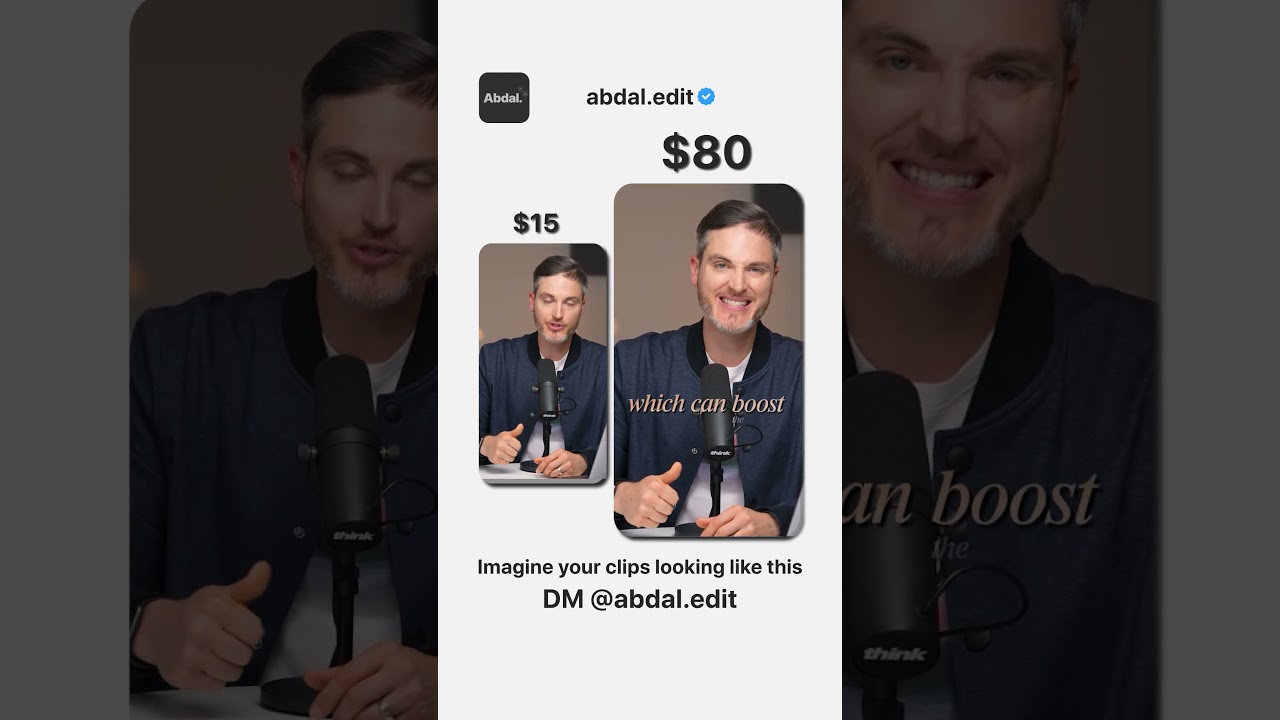 $15 Edit vs $80 Edit 🎬