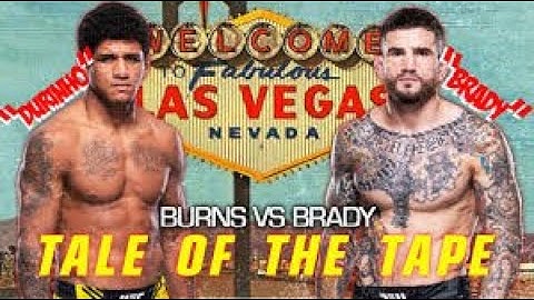 UFC Vegas 97 Burns Vs Brady | Recap