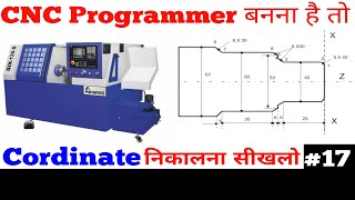 How to Calculate Coordinates | How to Calculate Absolute Coordinate | Easy Method for CNC Parts