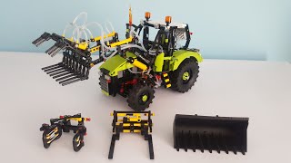 LEGO TECHNIC MOC Lamborghini Tractor with pneumatic functions